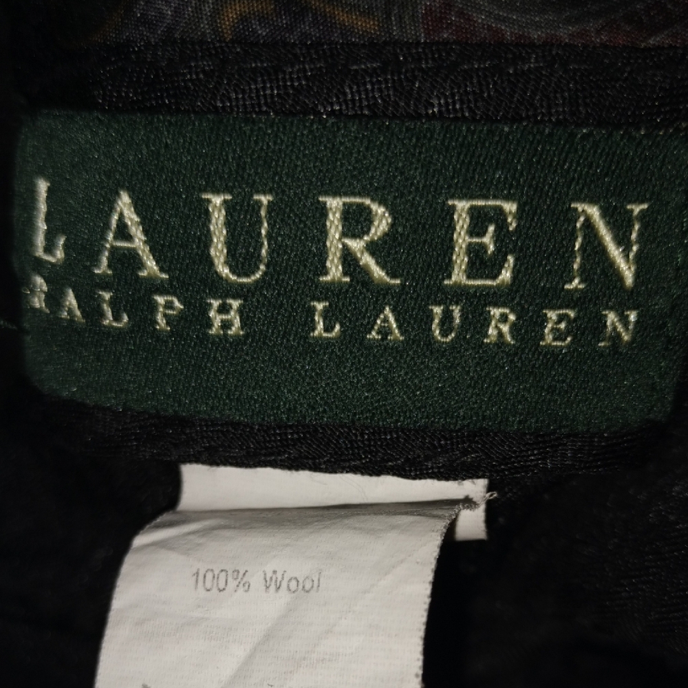 Ralph Lauren Black Wool Pants